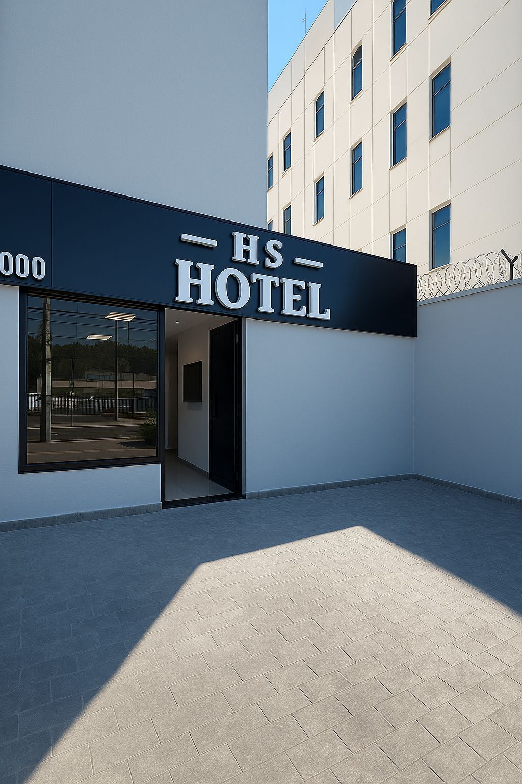 Fachada HS Hotel Morumbi